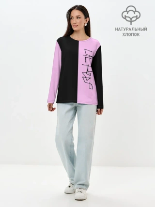 Лонгслив женский. Хлопок / LIL PEEP