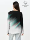 Лонгслив женский. Хлопок / GLITCH STRIPES