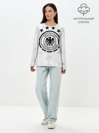 Лонгслив женский. Хлопок / Сборная Германии
