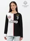 Лонгслив женский. Хлопок / Ronaldo Juventus Home 19/20