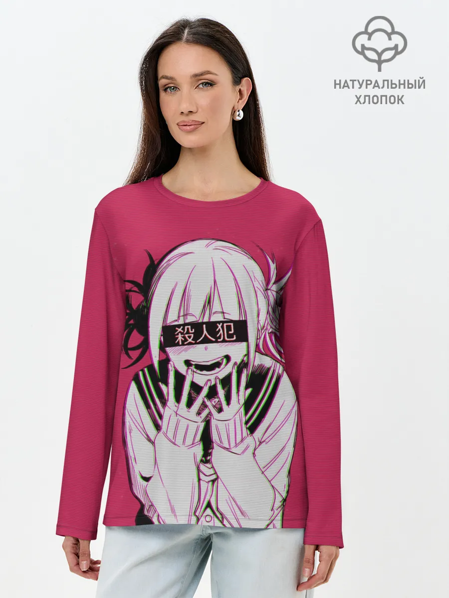 Лонгслив женский. Хлопок / SENPAI