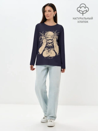 Лонгслив женский. Хлопок / Senpai