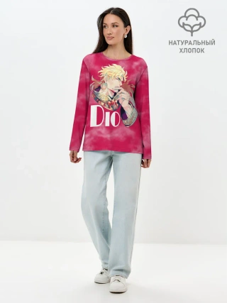 Лонгслив женский. Хлопок / JoJo Bizarre Adventure