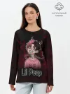 Лонгслив женский. Хлопок / Lil Peep