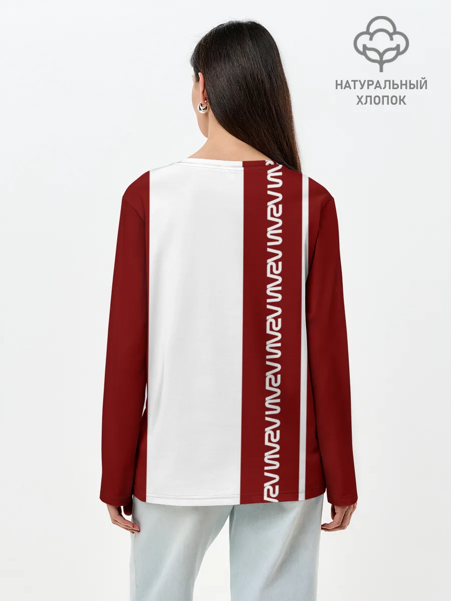 Лонгслив женский. Хлопок / NASA