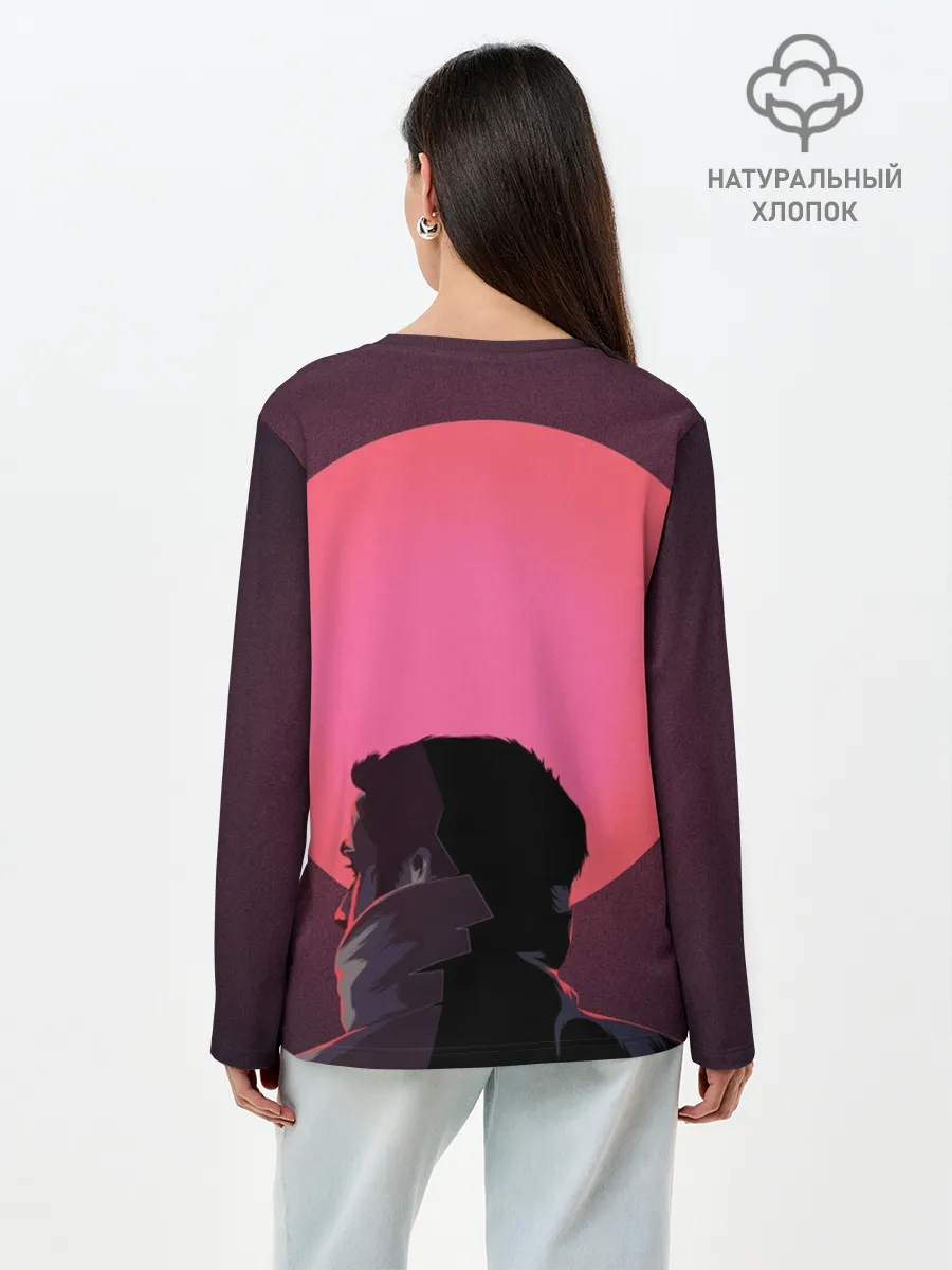 Лонгслив женский. Хлопок / Райан Гослинг