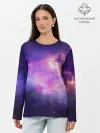 Лонгслив женский. Хлопок / Cosmos