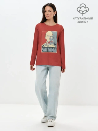 Лонгслив женский. Хлопок / Saitama