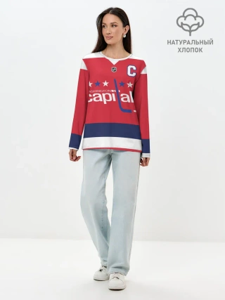 Лонгслив женский. Хлопок / Александр Овечкин