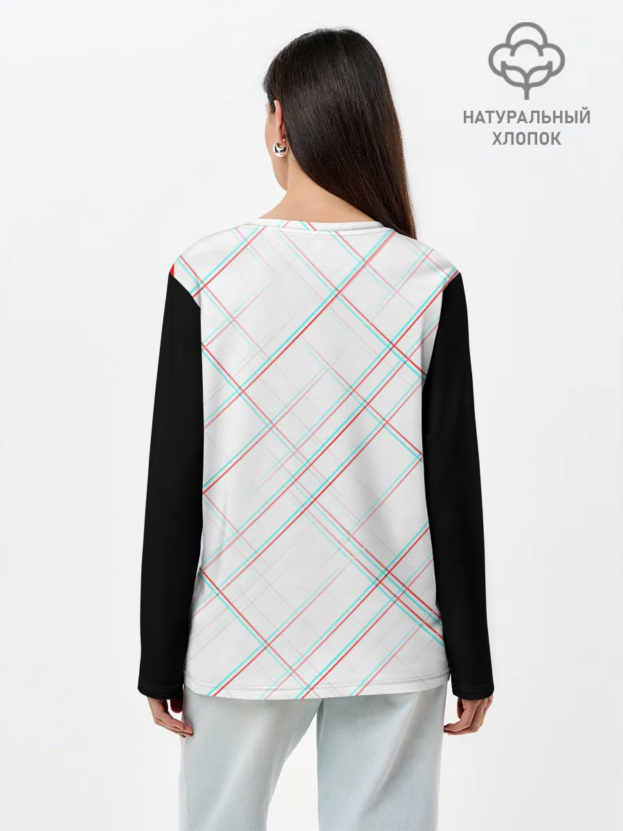 Лонгслив женский. Хлопок / SALLY FACE.