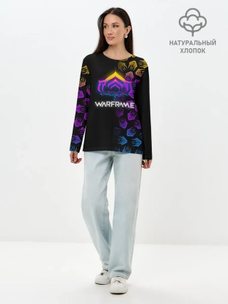 Лонгслив женский. Хлопок / WARFRAME