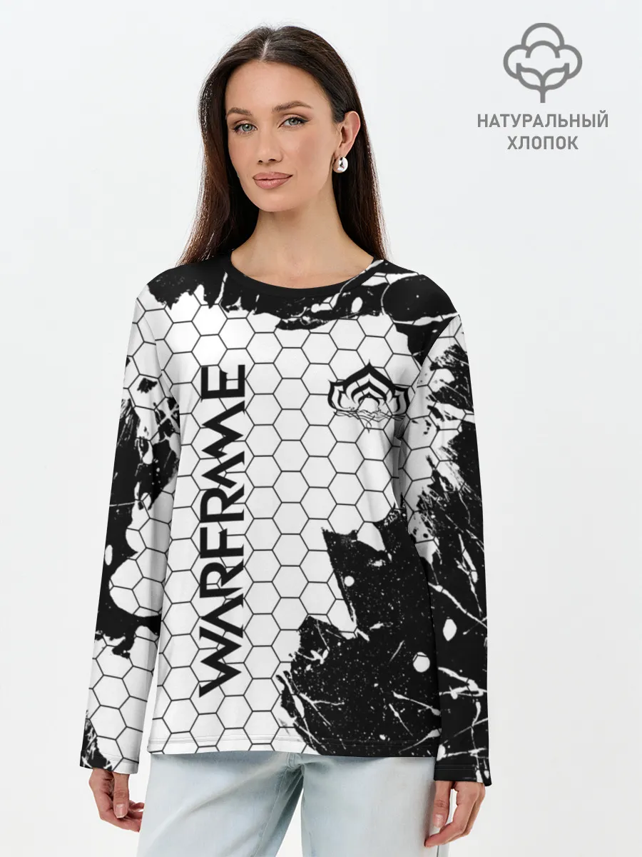 Лонгслив женский. Хлопок / WARFRAME