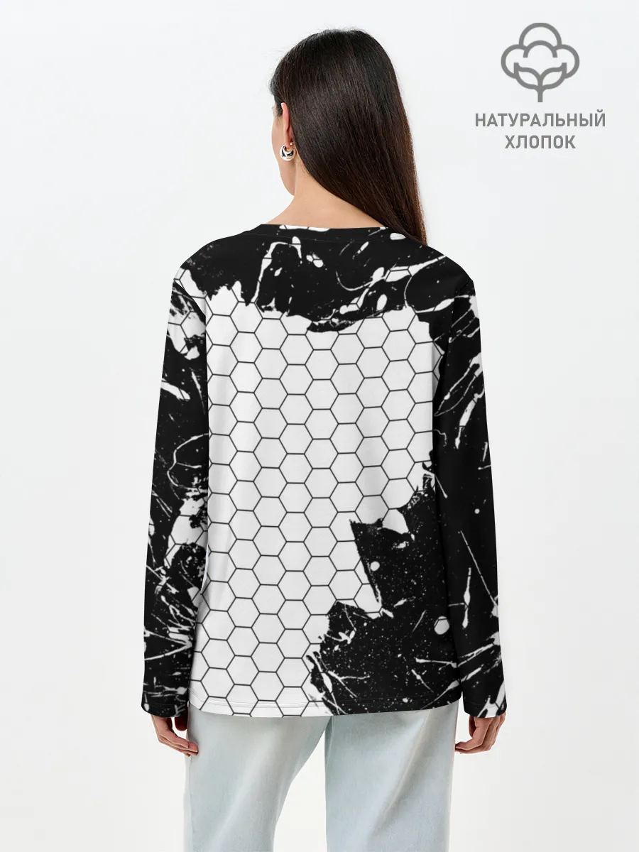 Лонгслив женский. Хлопок / WARFRAME