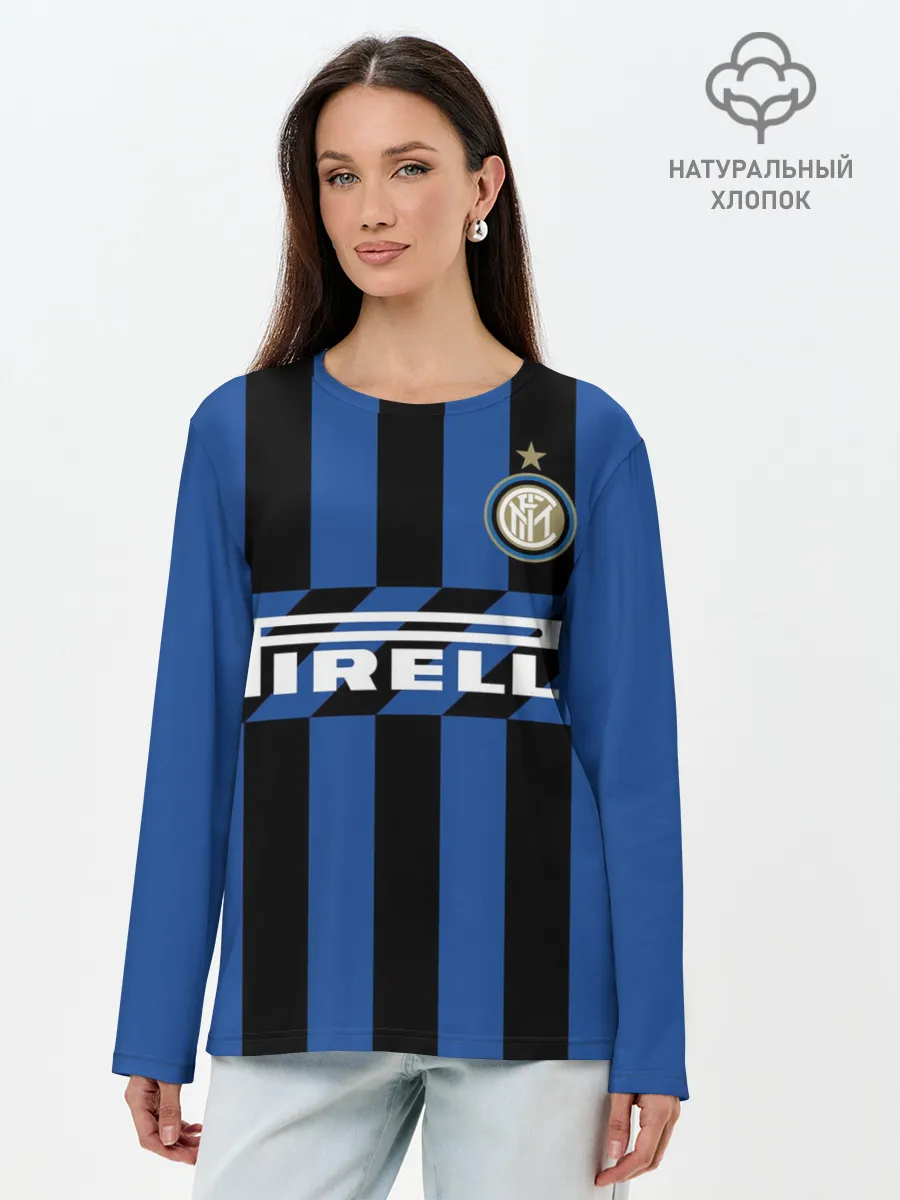 Лонгслив женский. Хлопок / Интер 19-20 home
