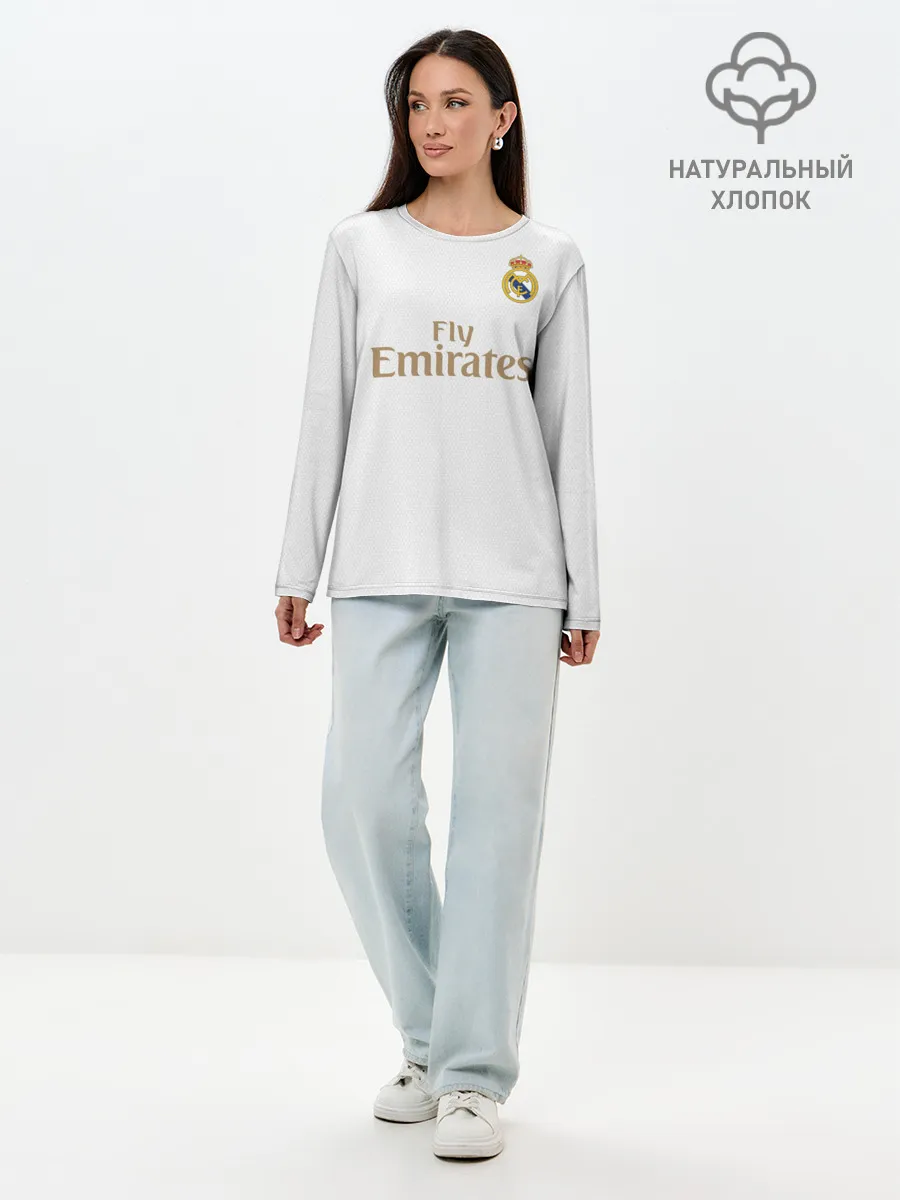 Лонгслив женский. Хлопок / Modric home 19-20