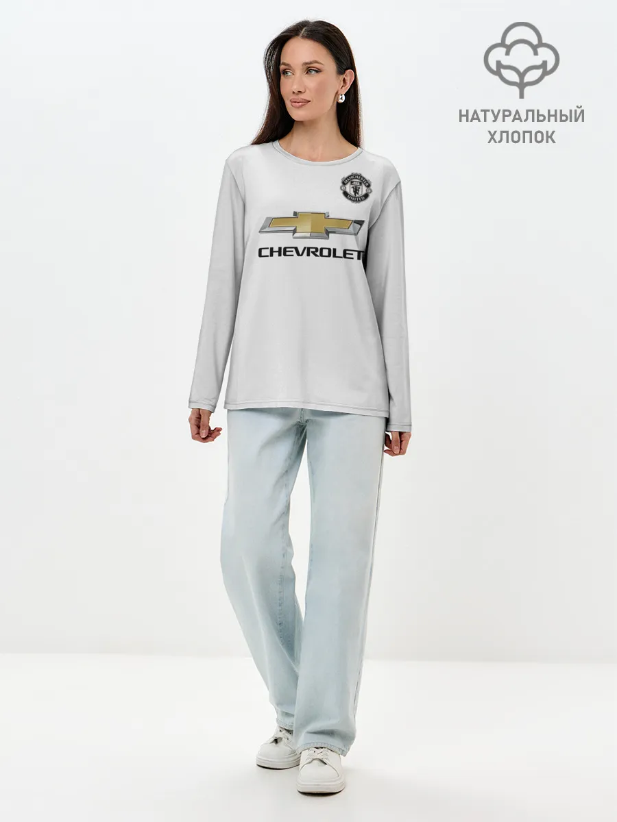 Лонгслив женский. Хлопок / MU away 19-20