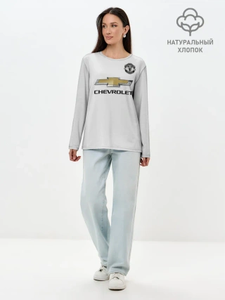 Лонгслив женский. Хлопок / MU away 19-20