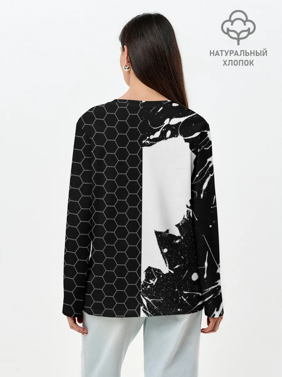 Лонгслив женский. Хлопок / METAL GEAR SOLID