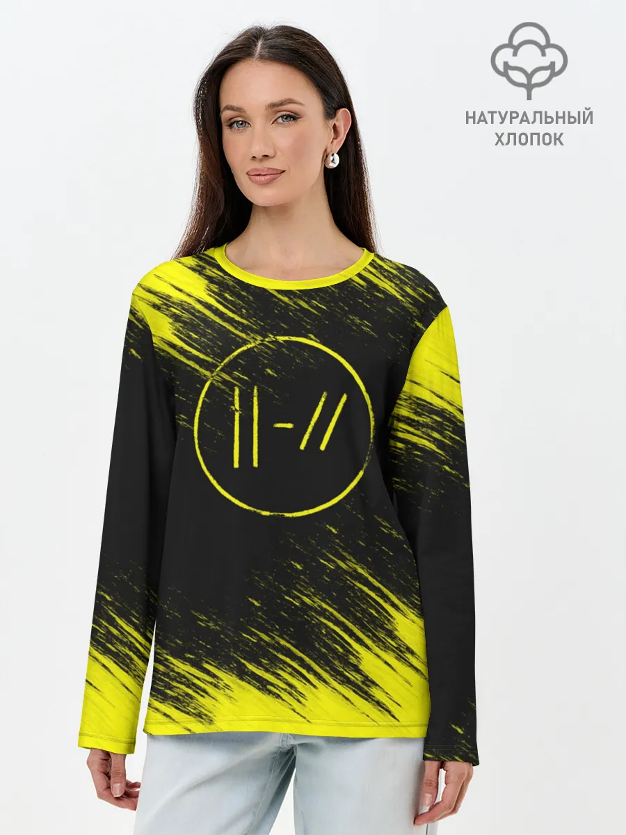 Лонгслив женский. Хлопок / Twenty One Pilots 5