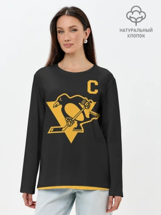 Лонгслив женский. Хлопок / Кросби