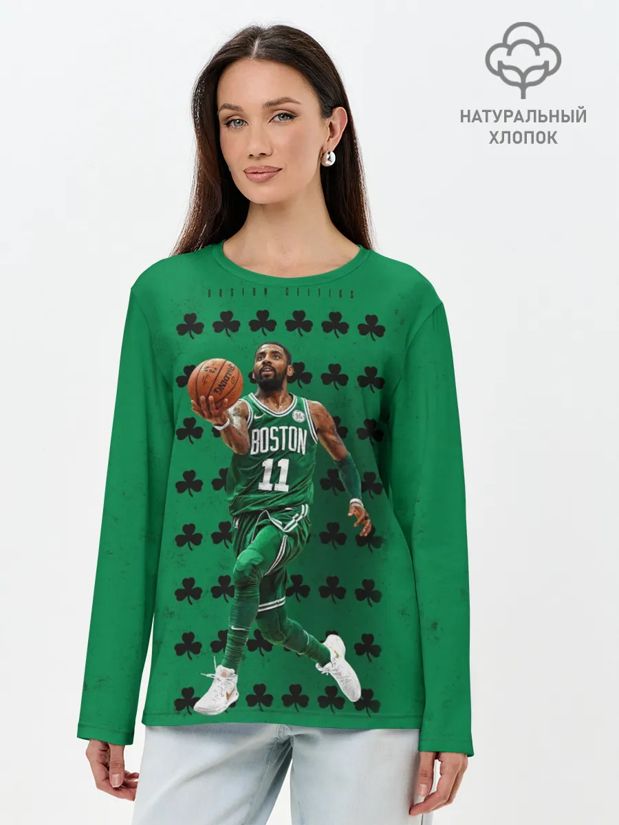 Лонгслив женский. Хлопок / Кайри Ирвинг 11