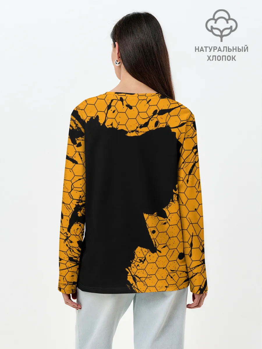 Лонгслив женский. Хлопок / BORDERLANDS