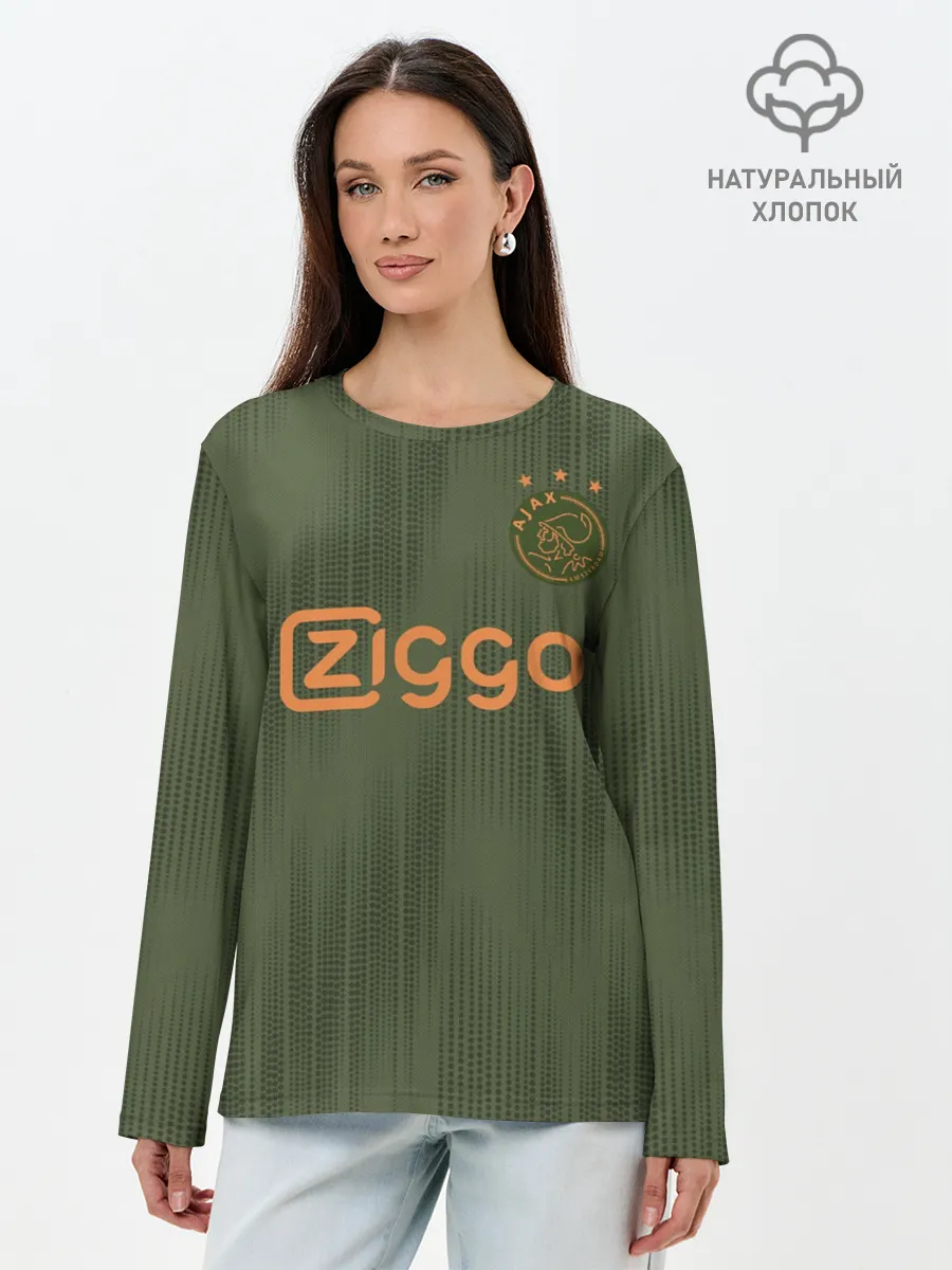 Лонгслив женский. Хлопок / Ajax away 19-20