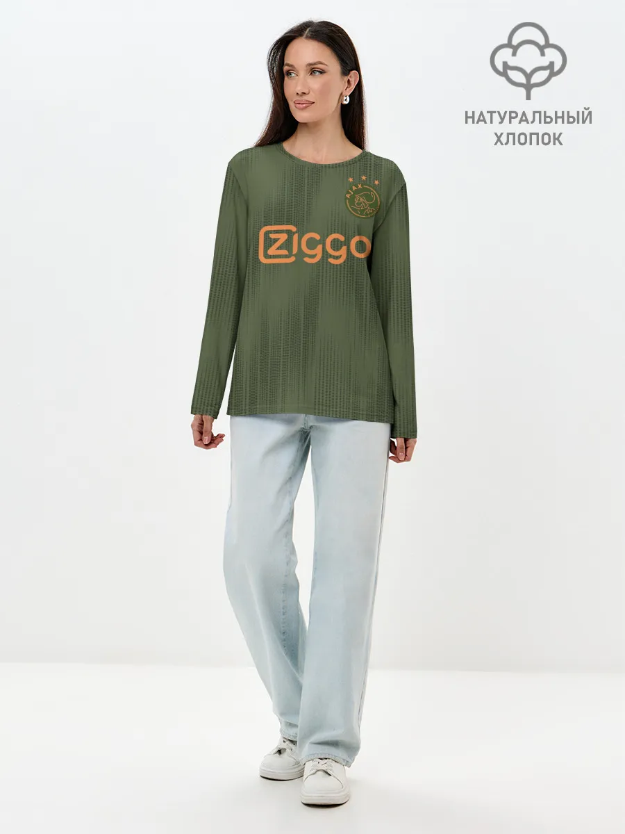 Лонгслив женский. Хлопок / Ajax away 19-20