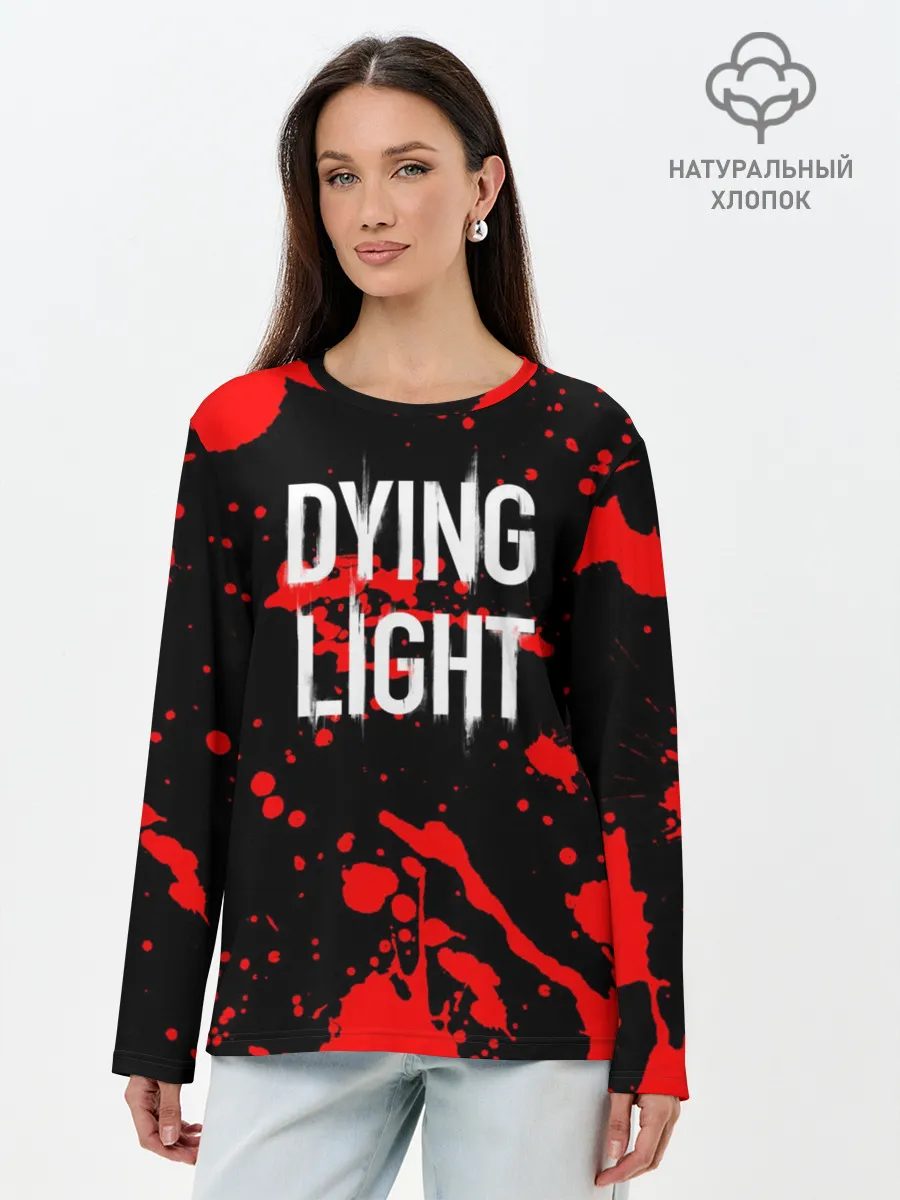 Лонгслив женский. Хлопок / Dying Light