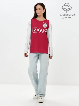 Лонгслив женский. Хлопок / Аякс 19-20 home