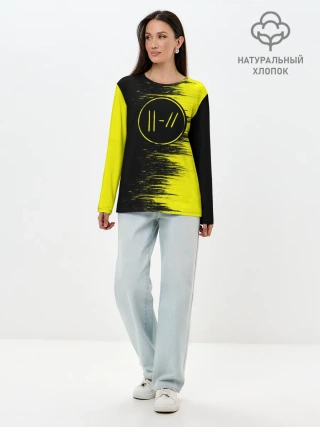 Лонгслив женский. Хлопок / Twenty One Pilots 7