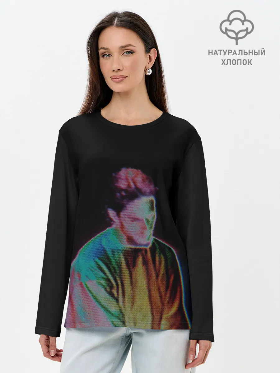 Лонгслив женский. Хлопок / Bones Art 2