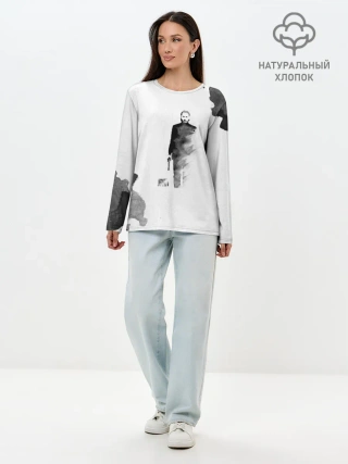 Лонгслив женский. Хлопок / Джон Уик