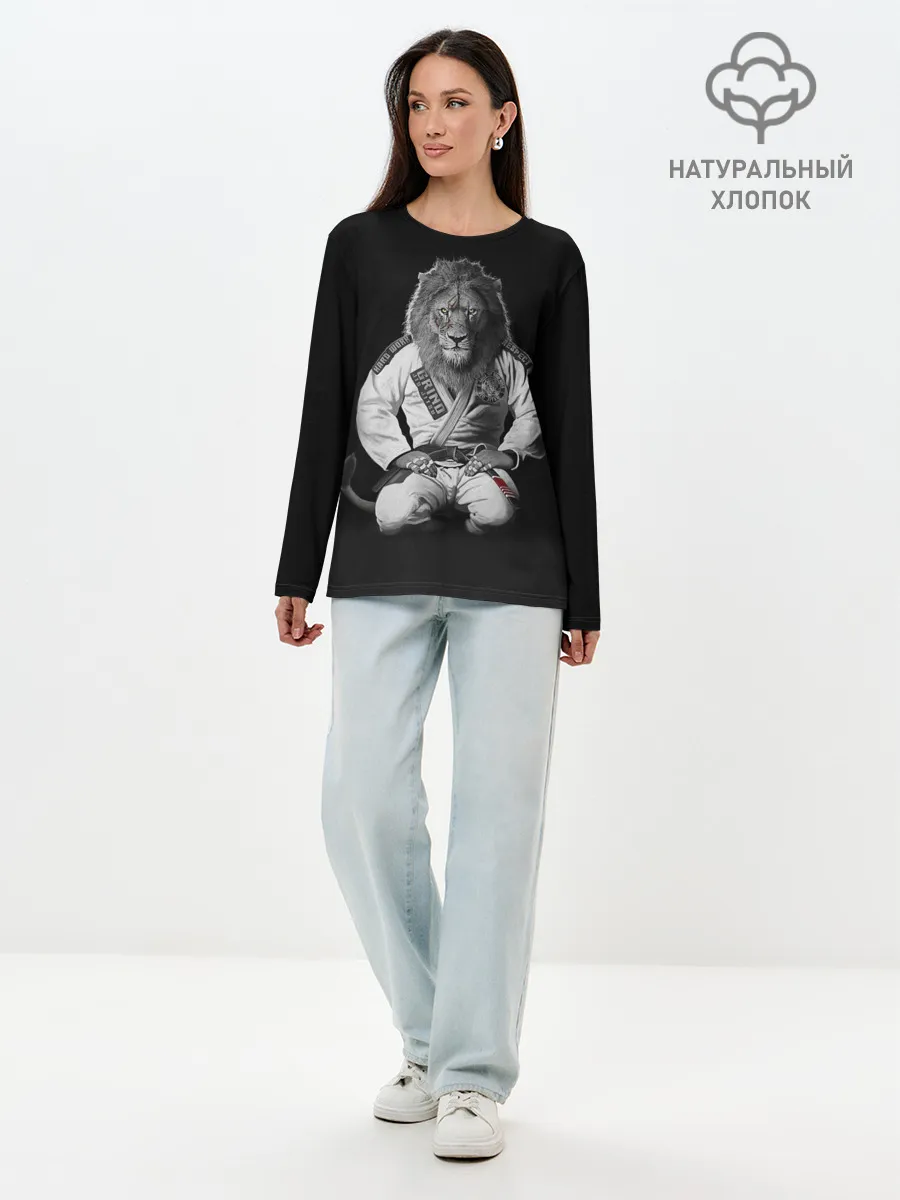 Лонгслив женский. Хлопок / Judo