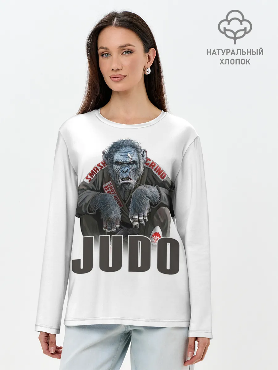 Лонгслив женский. Хлопок / Judo