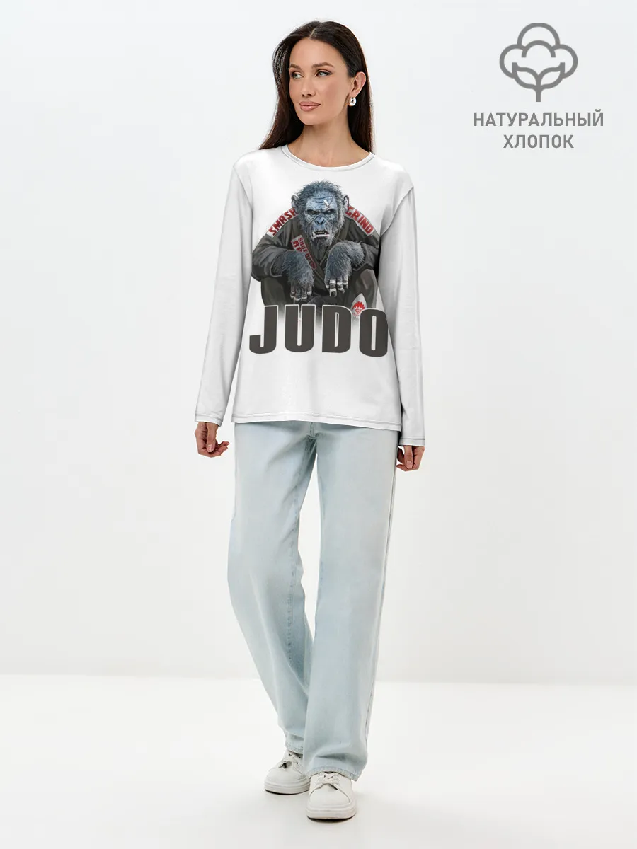 Лонгслив женский. Хлопок / Judo
