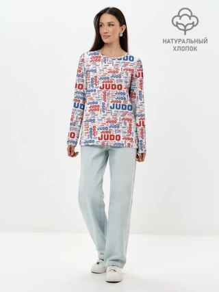 Лонгслив женский. Хлопок / Judo