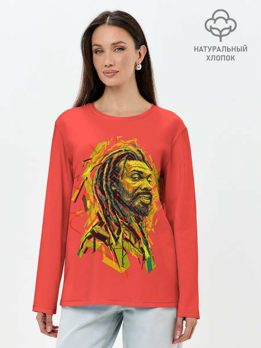 Лонгслив женский. Хлопок / RastaArt