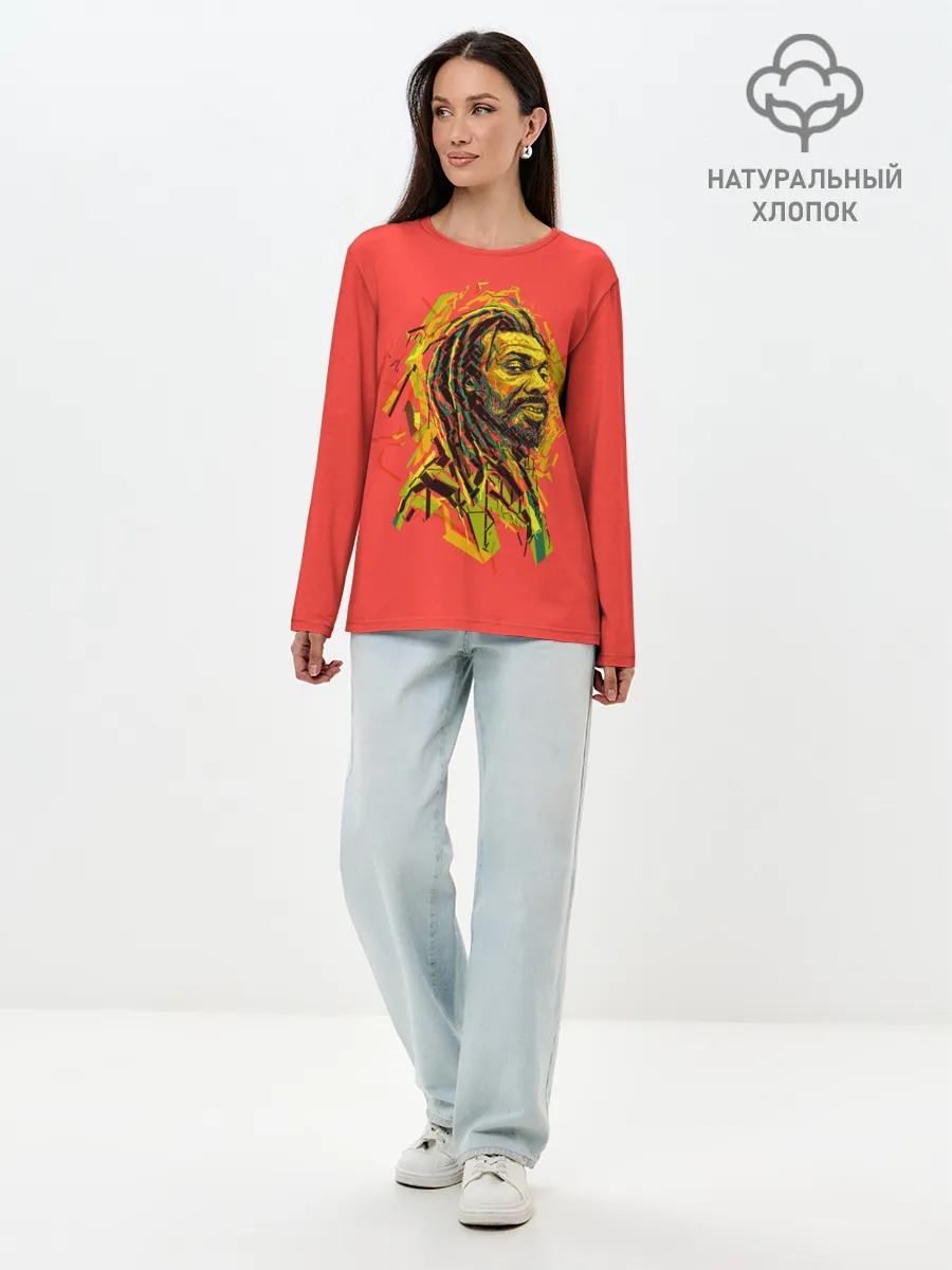 Лонгслив женский. Хлопок / RastaArt