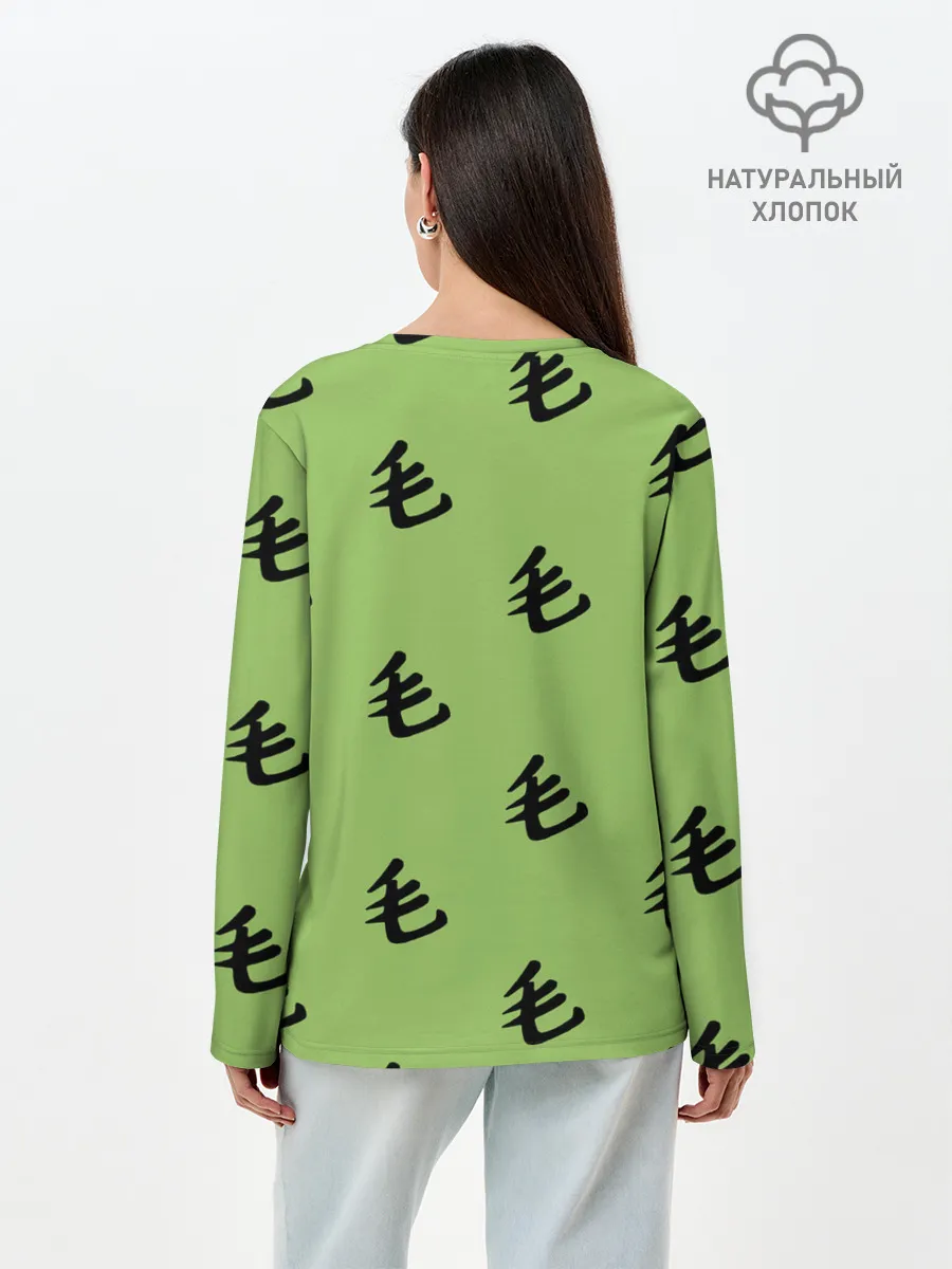 Лонгслив женский. Хлопок / Saitama Style