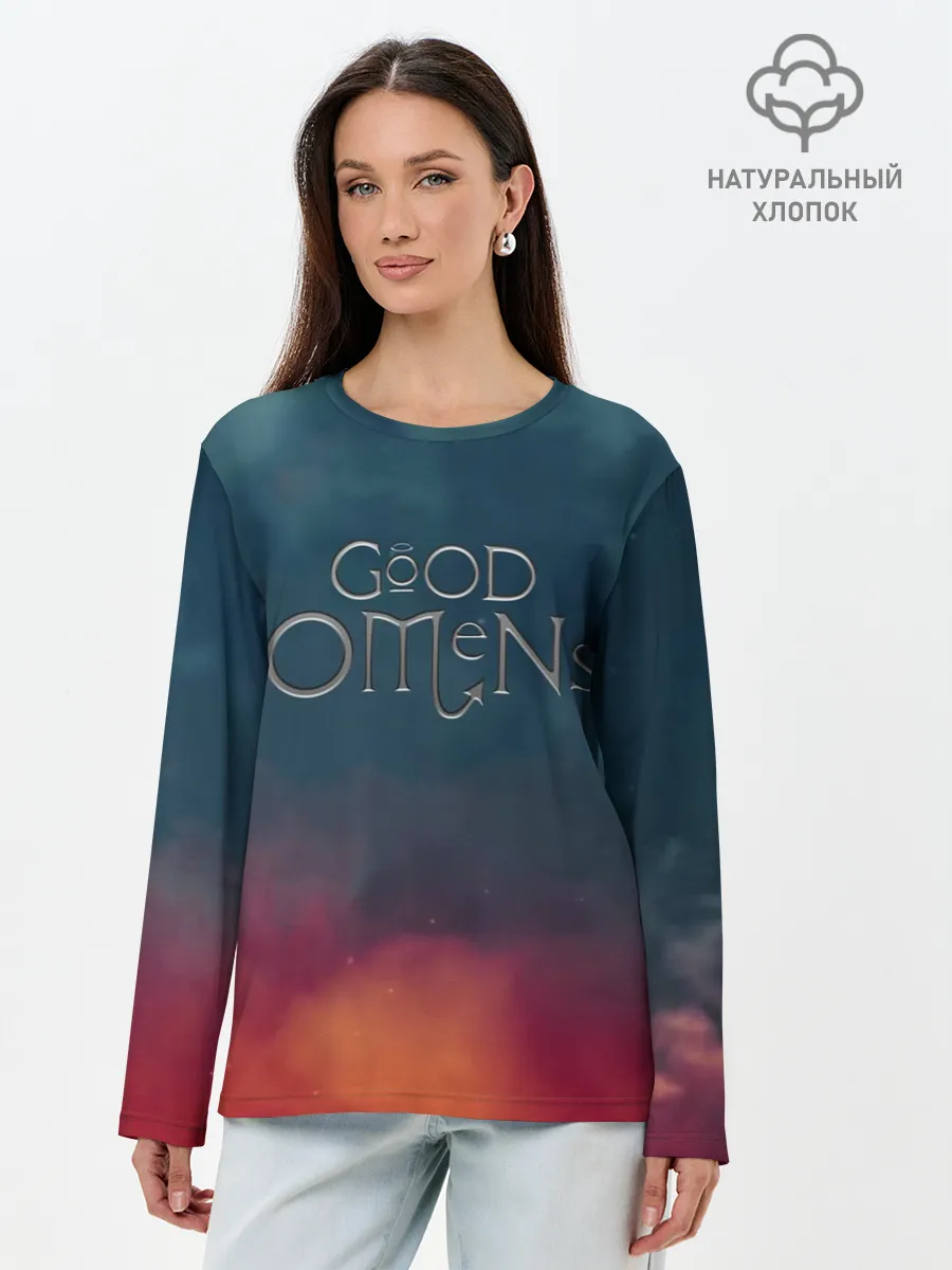 Лонгслив женский. Хлопок / Сериал Благие намерения