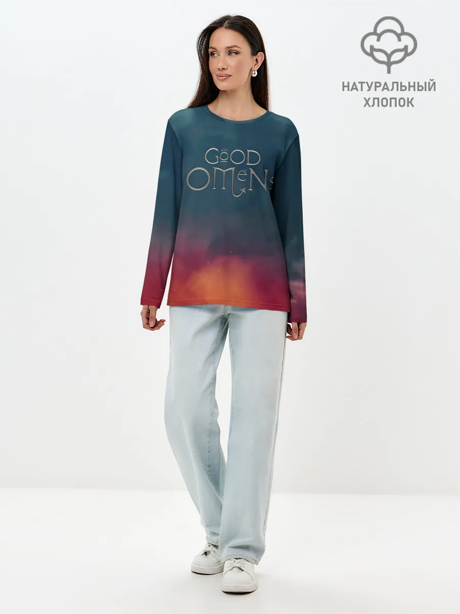 Лонгслив женский. Хлопок / Сериал Благие намерения