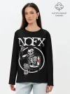 Лонгслив женский. Хлопок / NOFX