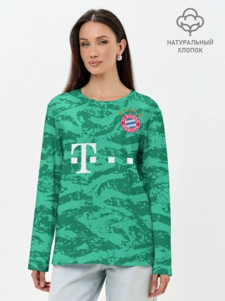 Лонгслив женский. Хлопок / Neuer gk 19-20