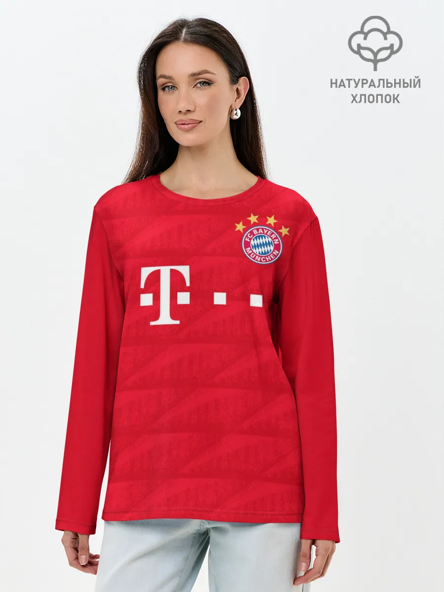 Лонгслив женский. Хлопок / Bayern home 19-20