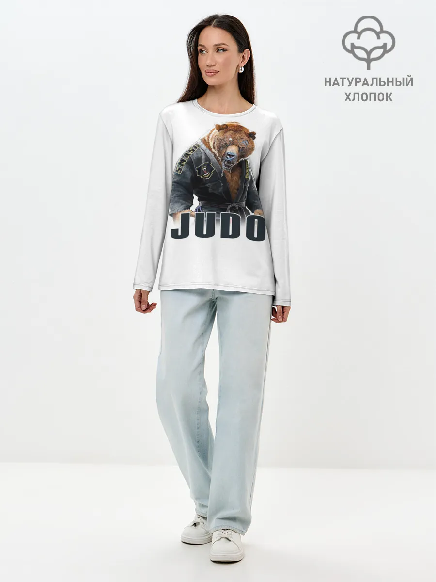 Лонгслив женский. Хлопок / Judo