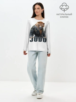 Лонгслив женский. Хлопок / Judo