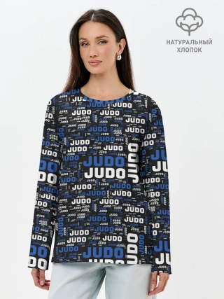 Лонгслив женский. Хлопок / Judo