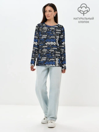 Лонгслив женский. Хлопок / Judo