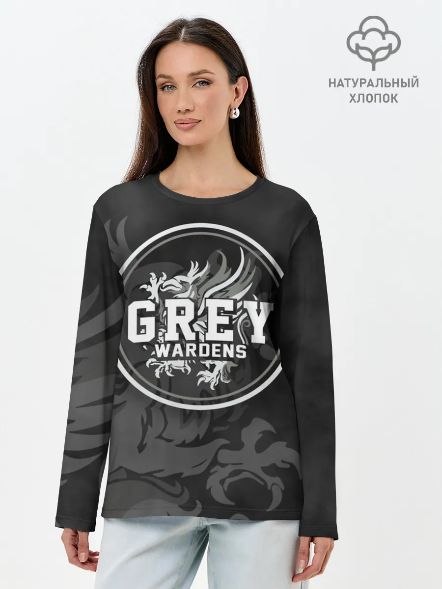 Лонгслив женский. Хлопок / Dragon Age